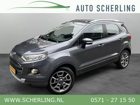 Ford EcoSport 1.0 125pk Titanium Navi, Leder, Camera, Trekhaak, 17&rdquo; LMV